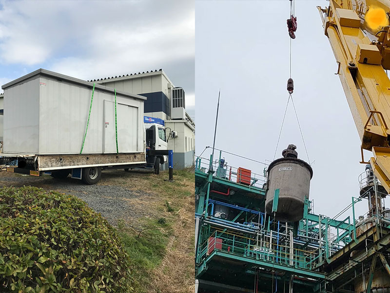 重量物運搬・設置・据付・解体